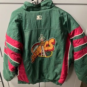 Vintage Seattle Sonics jacket